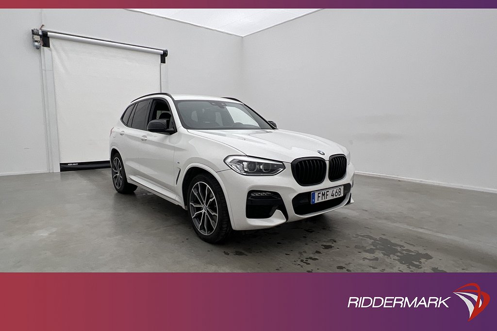 BMW X3 xDrive20d 190hk M Sport HiFi Navi Cock 4,95% RÄNTA