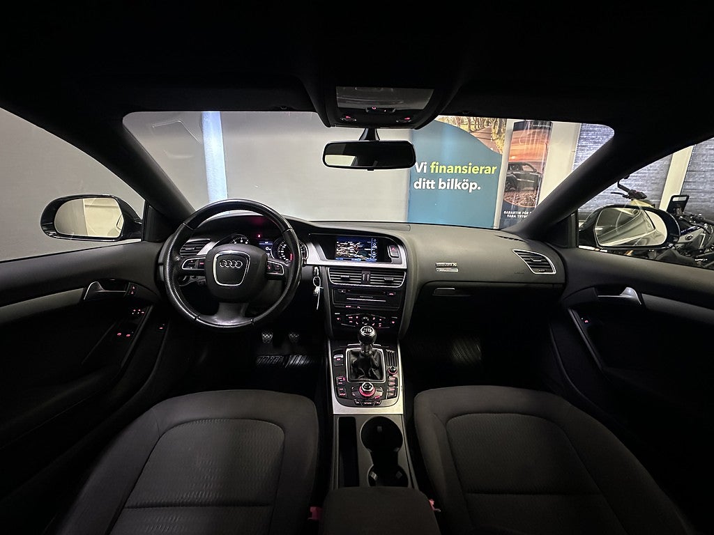 Audi A5 Coupé 2.0 TFSI | 2 Ägare | Fullservice | Drag | Navi |