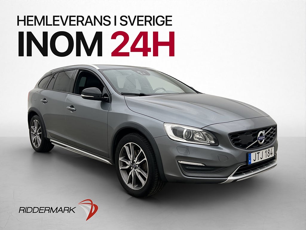 Volvo V60 Cross Country D4 AWD Summum VOC D-Värm Drag Skinn