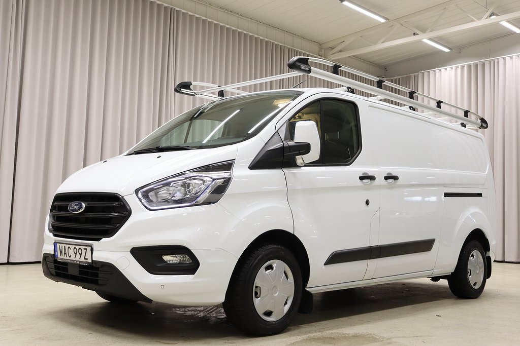 Ford Transit Custom 130HK L2 Drag Värmare X2-Sidodörr Moms