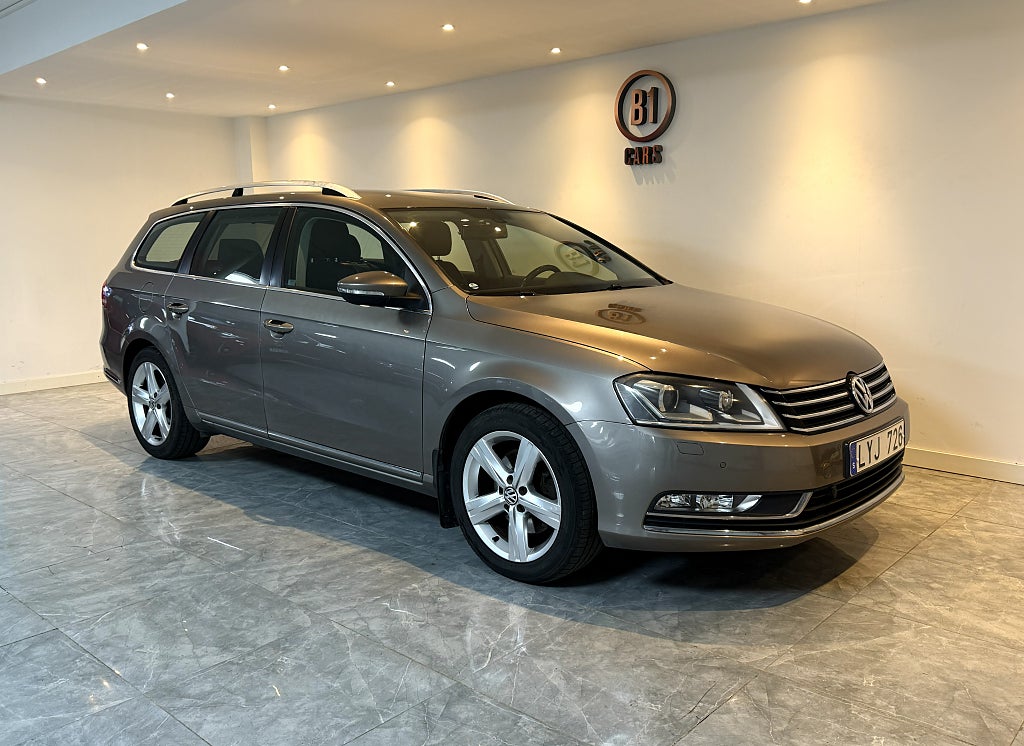 Volkswagen Passat Variant 1.4 TGI EcoFuel Masters VÄRMARE NYBES 2-ÄGARE