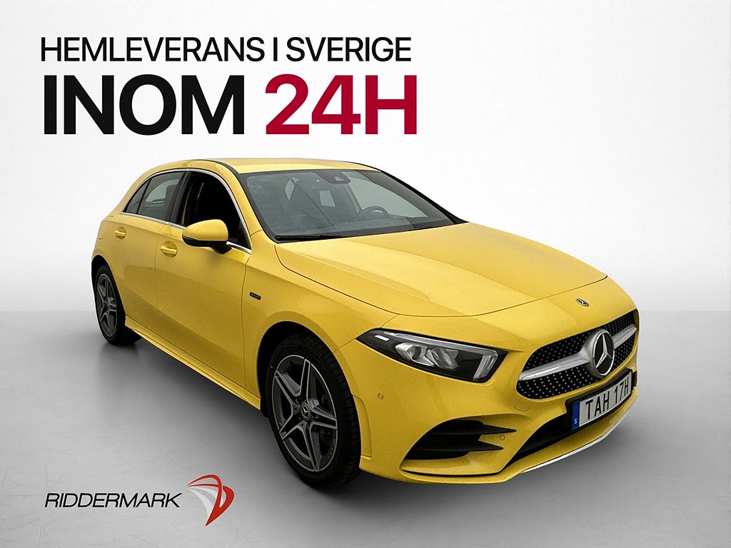 Mercedes-Benz A250 e AMG Widescreen Navi Kamera Värmare