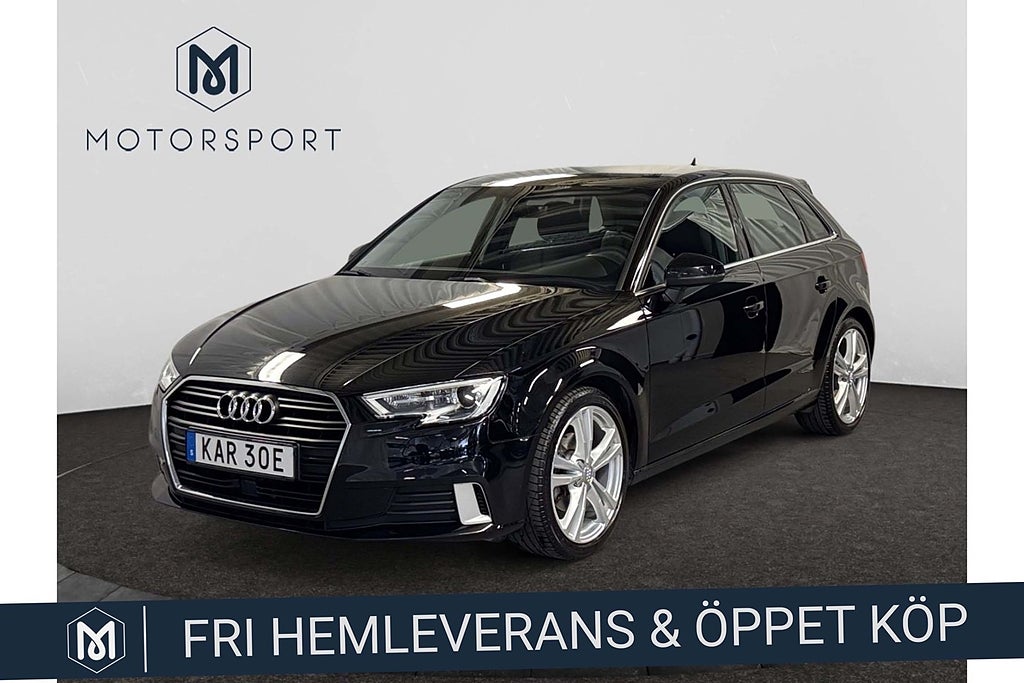Audi A3 Sportback 35 TFSI Aut Proline Sensorer 18" Adpt-fart BT