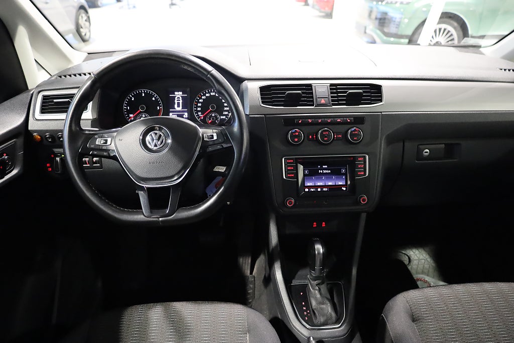 Volkswagen Caddy Maxi Life 2,0 TDI 4M Comfortline AUT Drag Värmare Moms