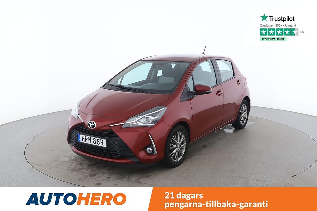 Toyota Yaris / 6 MÅNADER GARANTI, Backkamera