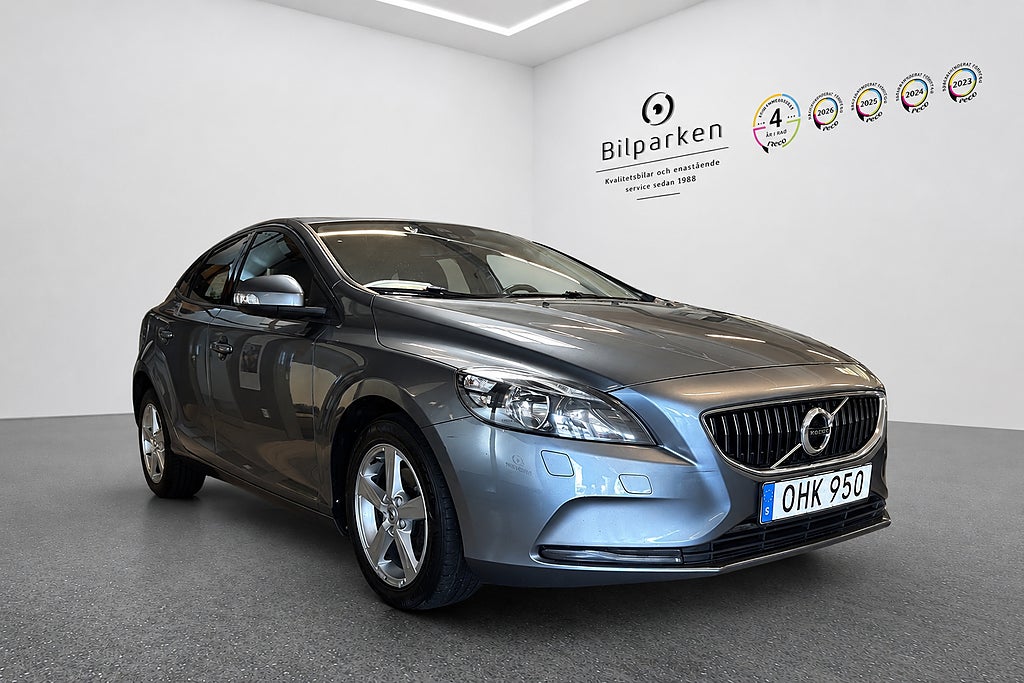 Volvo V40 D2 Kinetic | Motorvärmare | 120hk