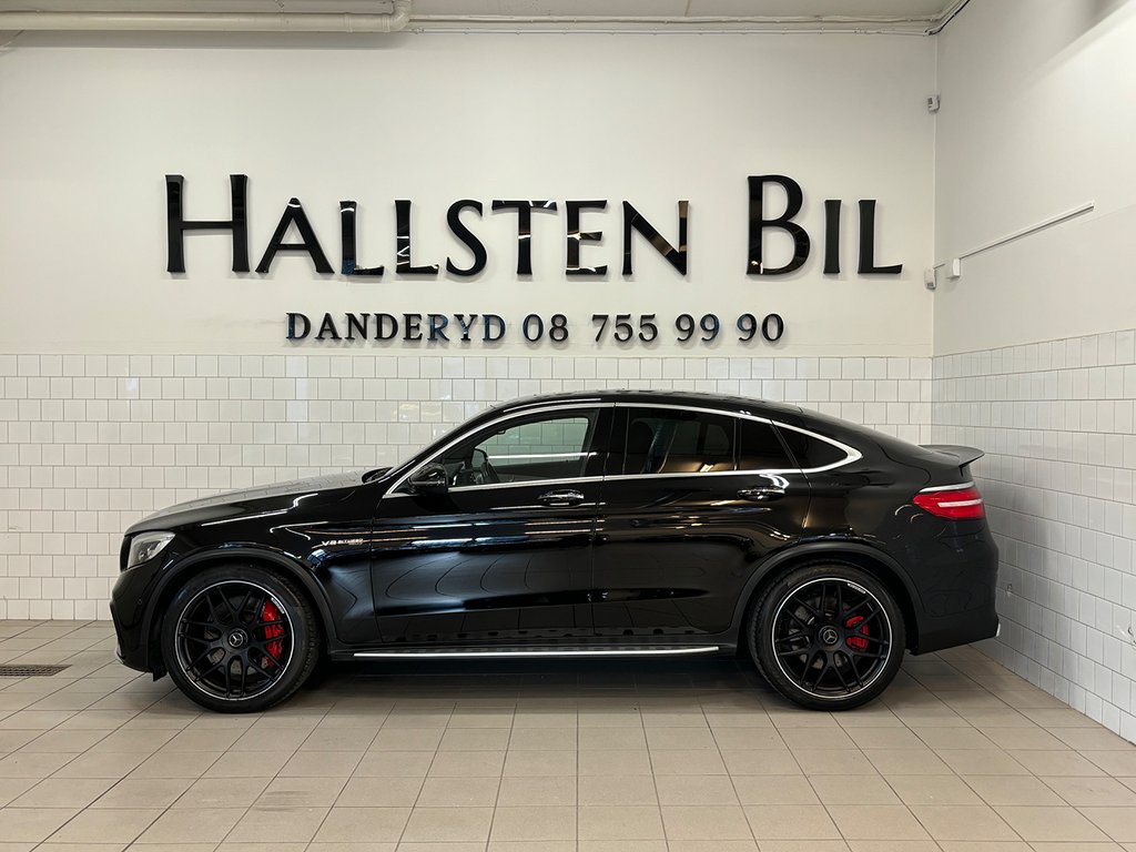 Mercedes-Benz AMG GLC 63 S Coupé 4MATIC+ Designo SeSpec Svensksåld