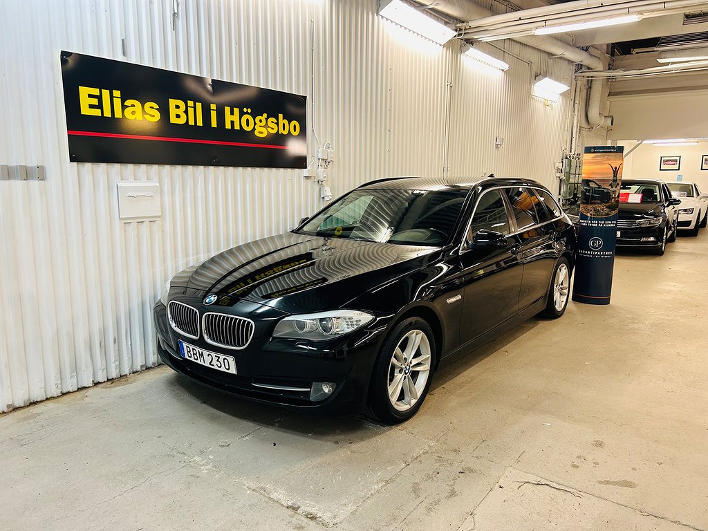 BMW 520 d Touring Steptronic Euro 5,Svensksåld,Kamkedja