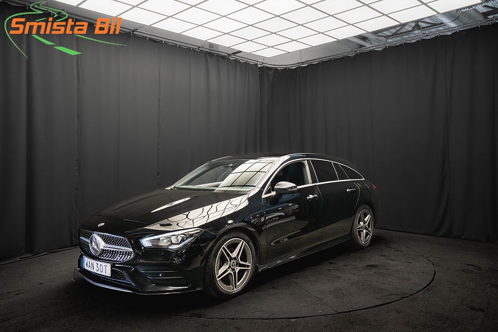 Mercedes-Benz CLA 180 AMG B-VÄRM WIDESCREEN DISTRONIC KAMERA 1-ÄGARE MOMS
