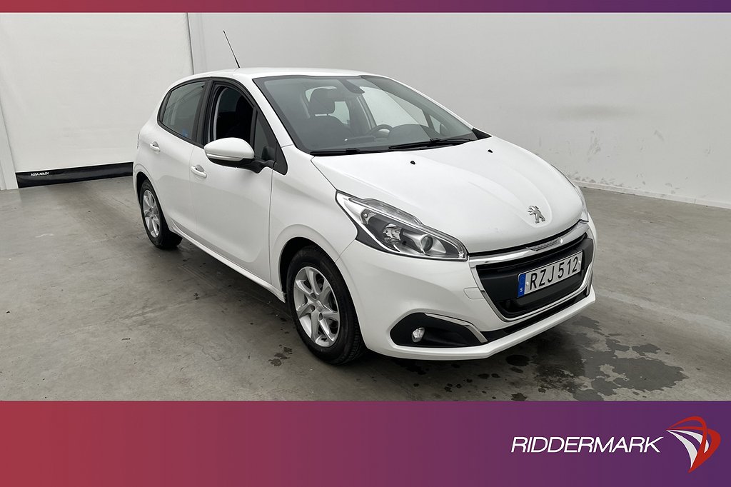 Peugeot 208 VTi 82hk Active M&K-Värmare Sensorer 4,95% Ränta