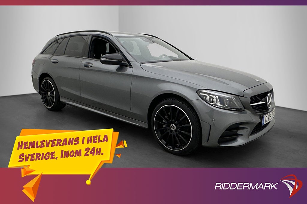 Mercedes-Benz C 220 d 194hk 4M AMG Night Cockpit Drag Kamera