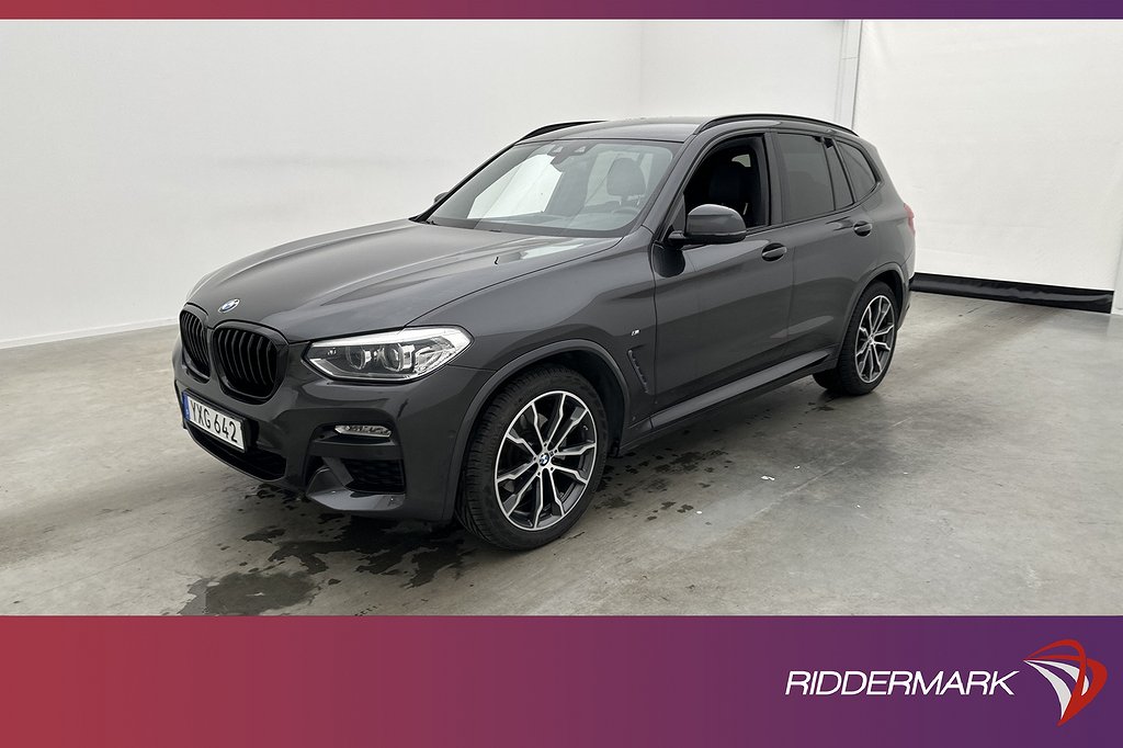 BMW X3 xDrive20d 190hk M Sport HiFi Kamera Navi Skinn