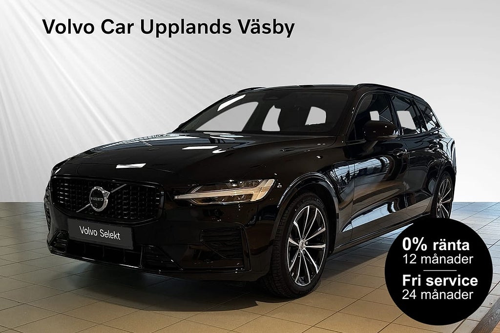 Volvo V60 T6 Plus Dark Nordic Edition / Teknikpaket 0% RÄNTA