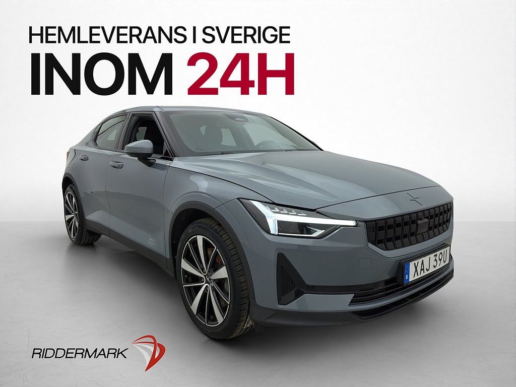 Polestar 2 Standard Range Värmare Kamera CarPlay MOMS