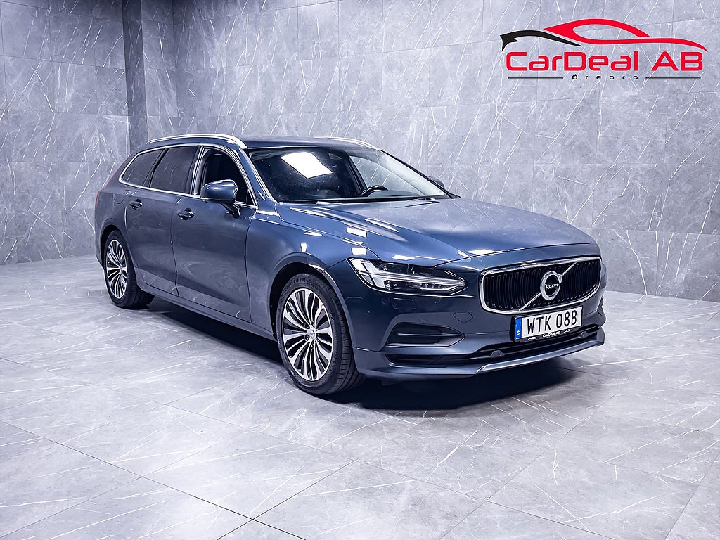 Volvo V90 D4 AWD Geartronic 190hk Momentum Värmare Drag VOC MOMS