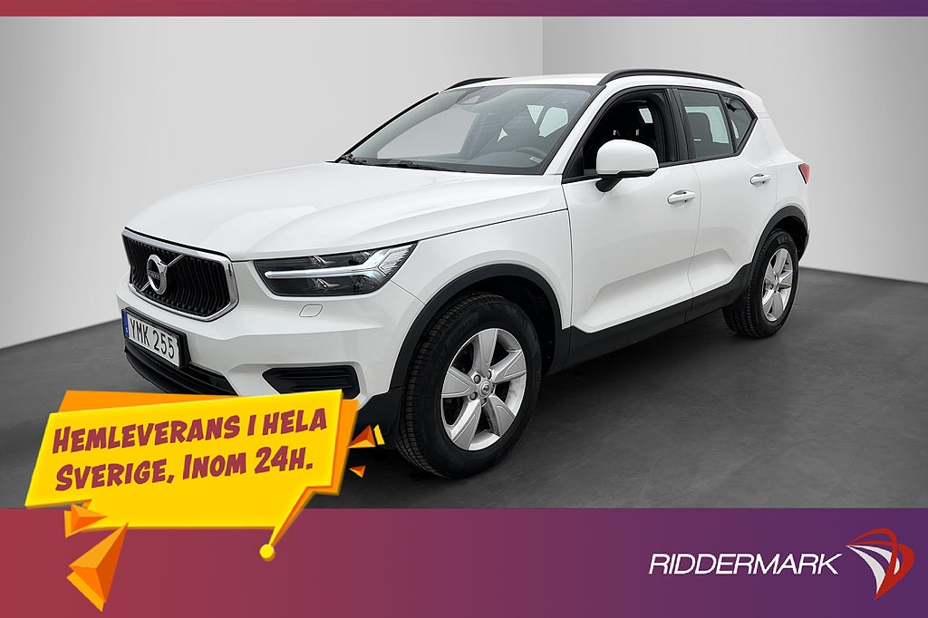 Volvo XC40 T3 156hk Värmare Kamera Drag Navi Rattvärme