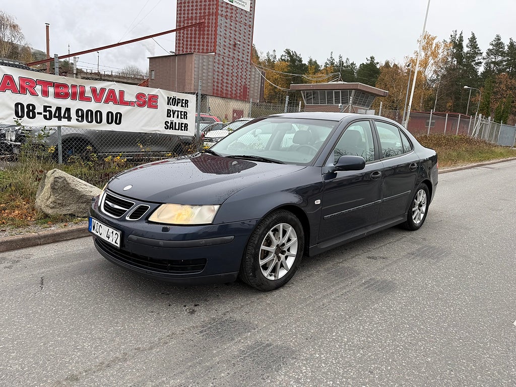 Saab 9-3 SportSedan 2.0 T Skinn Elstol Linear  OBS 12000 Mil