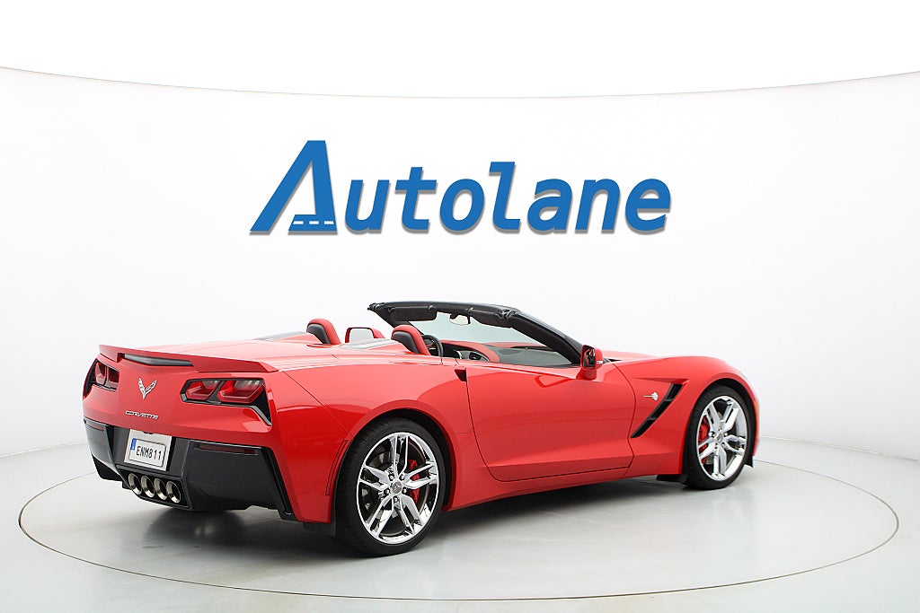 Chevrolet Corvette C7 Stingray Convertible, Manuell, Låga mil 466hk