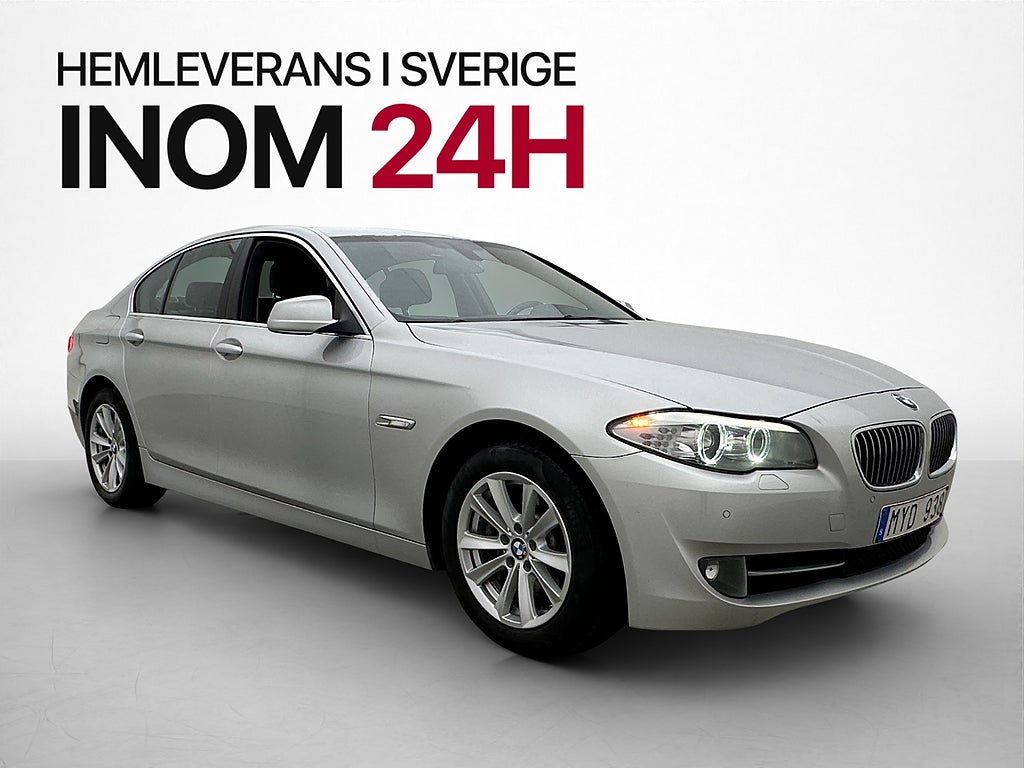 BMW 530 d 258hk xDrive Skinn Sensorer 0,55l/mil