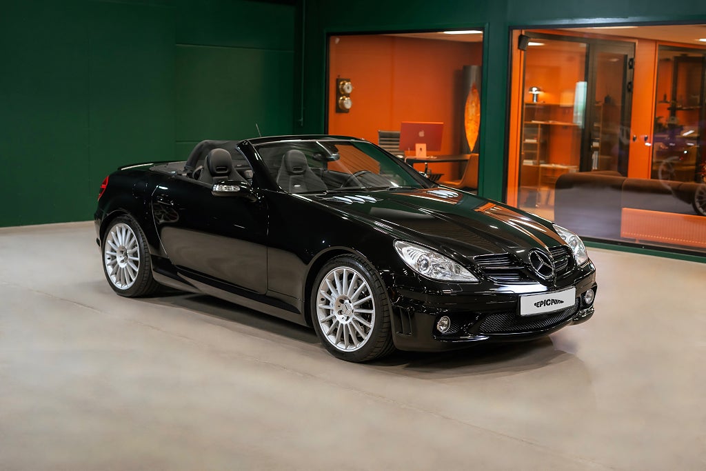 Mercedes-Benz SLK 55 AMG / 360hk/510Nm / Airscarf / Helskinn / Se skick