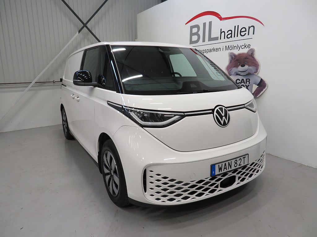 Volkswagen ID. Buzz Cargo 82 kWh 204HK Drag Backkamera Värmare Navi