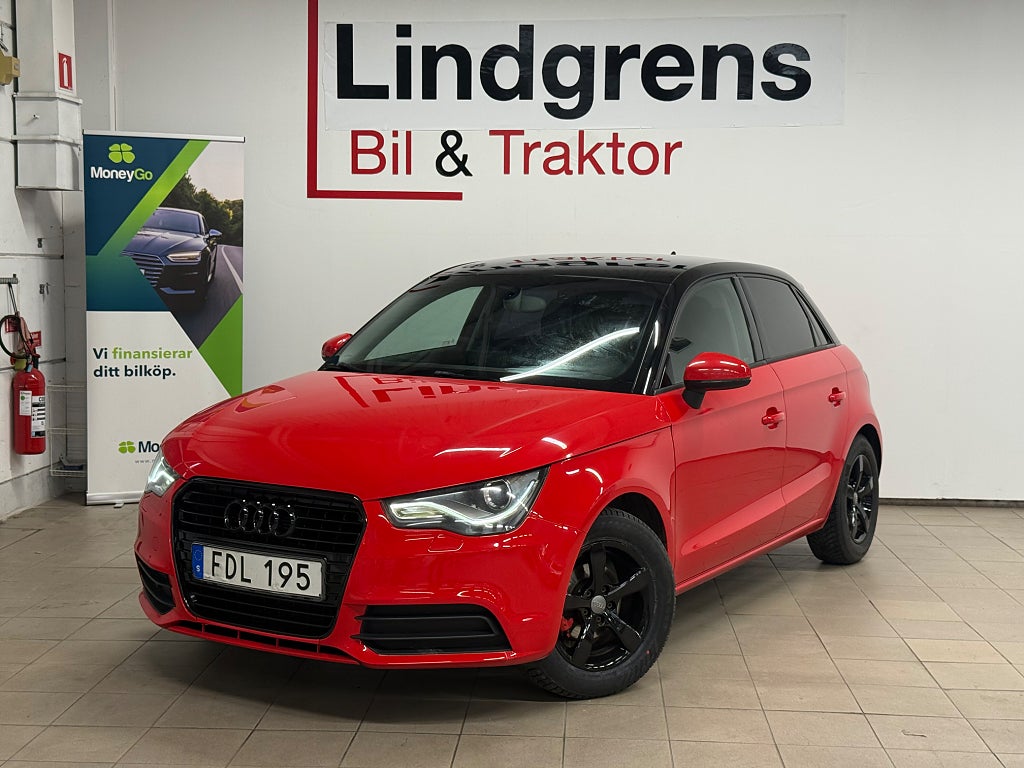 Audi A1 Sportback 1.2 TFSI  A-traktor 2013 (Hemleverans)