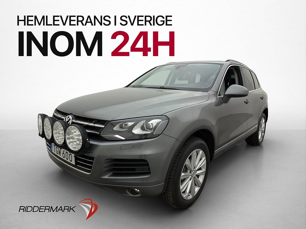 Volkswagen Touareg 3.0 V6 TDI 4Motion Skinn Värmare Drag
