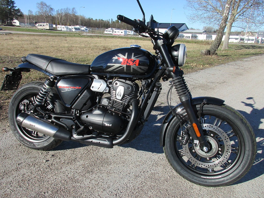 BSA Bantam 350 Barrel black – Union Jack tank