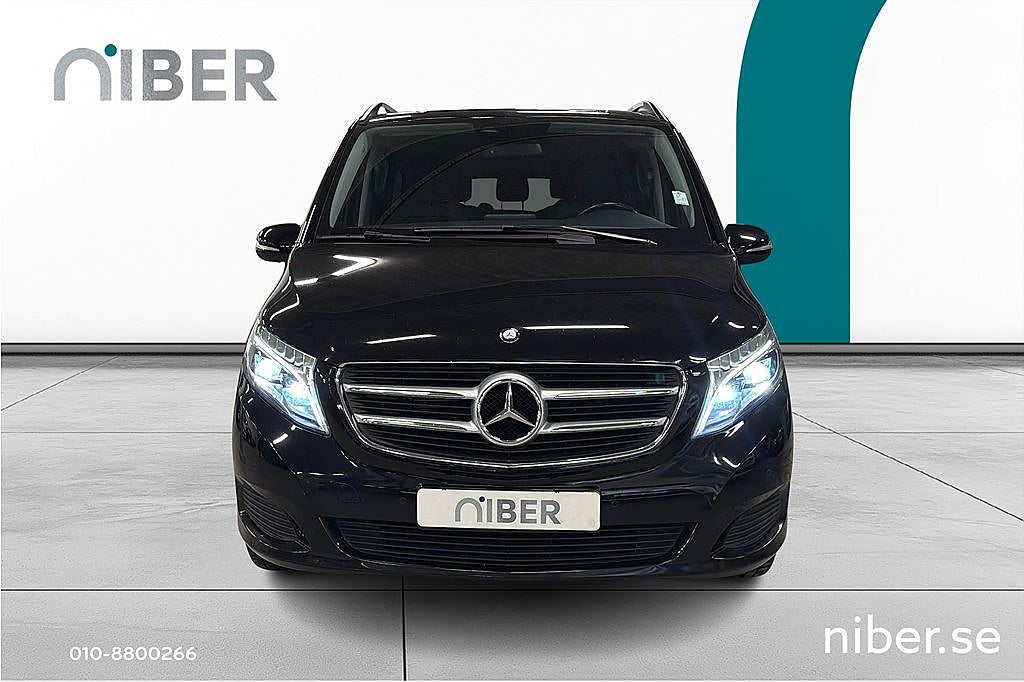 Mercedes-Benz V 250d 3.1t 7-sits Drag, Läder, Navi, Kamera