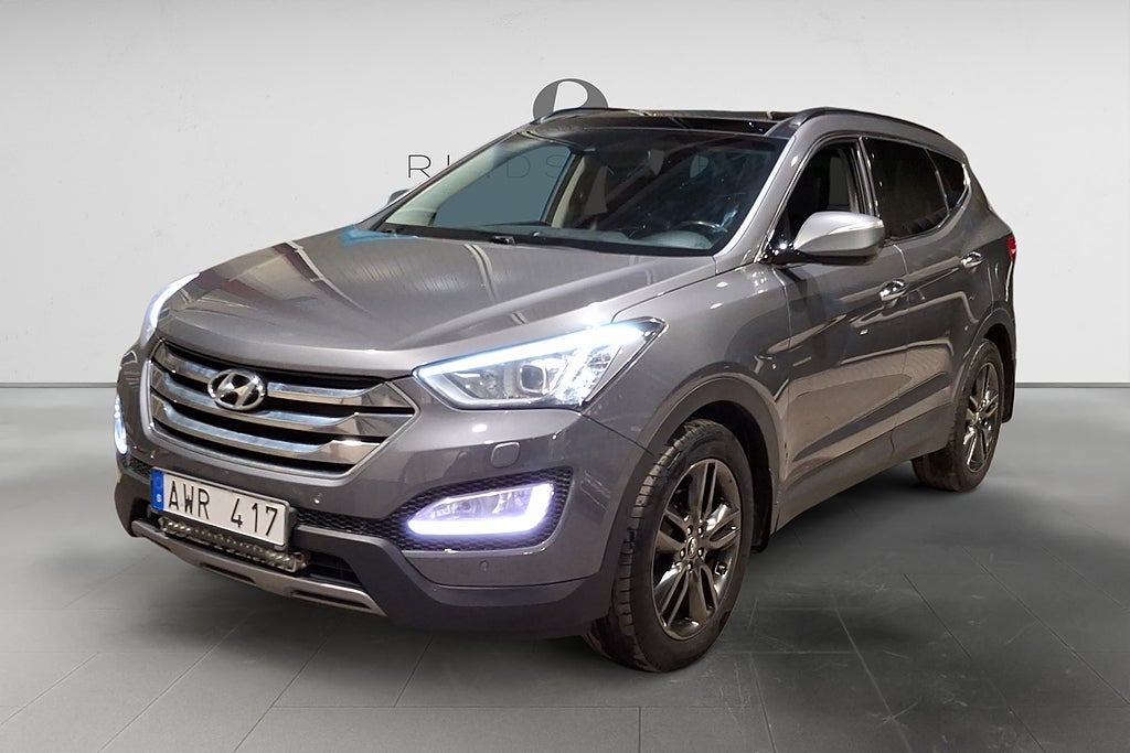 Hyundai Santa Fe 2.2 CRDi 197 HK AUT 4WD PREMIUM DRAG M&K NAVI PANO 19"