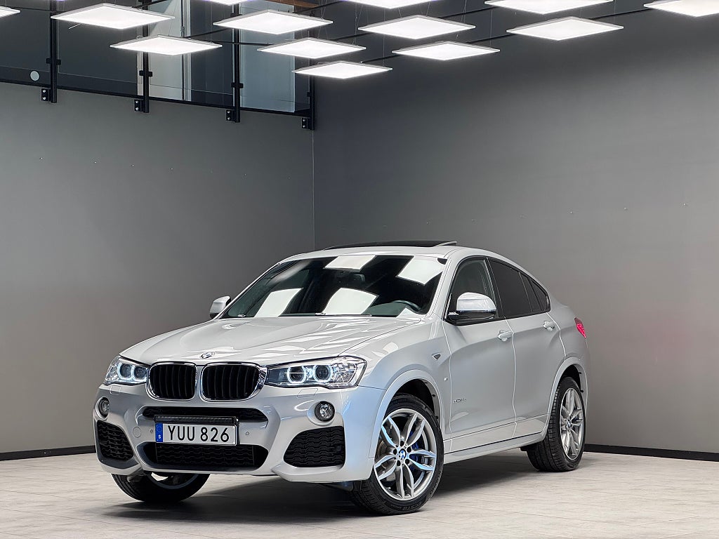 BMW X4 xDrive20d M Sport / 3,99% Ränta / Drag / Värmare