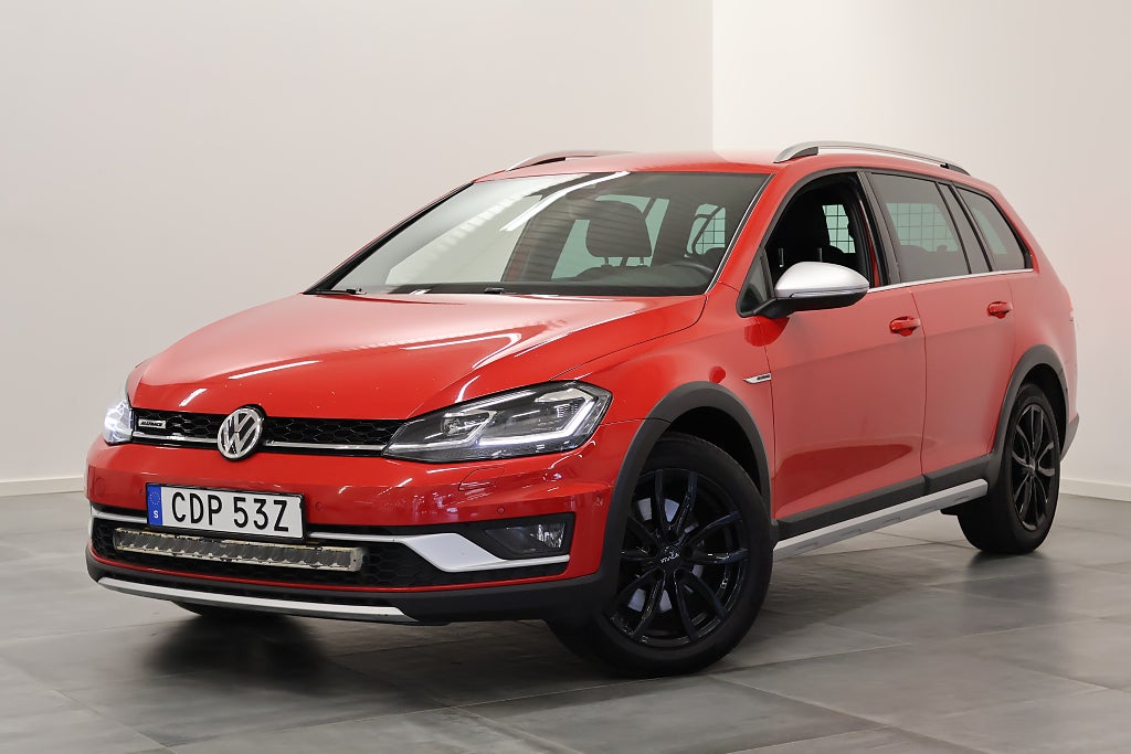 Volkswagen Golf Alltrack 2.0 TDI 4Motion Drag V-Hjul Värmare NyServad