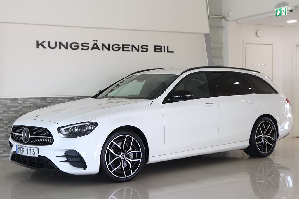 Mercedes-Benz E 220 d 4MATIC AMG Navi Nyservad Drag DISTRONI
