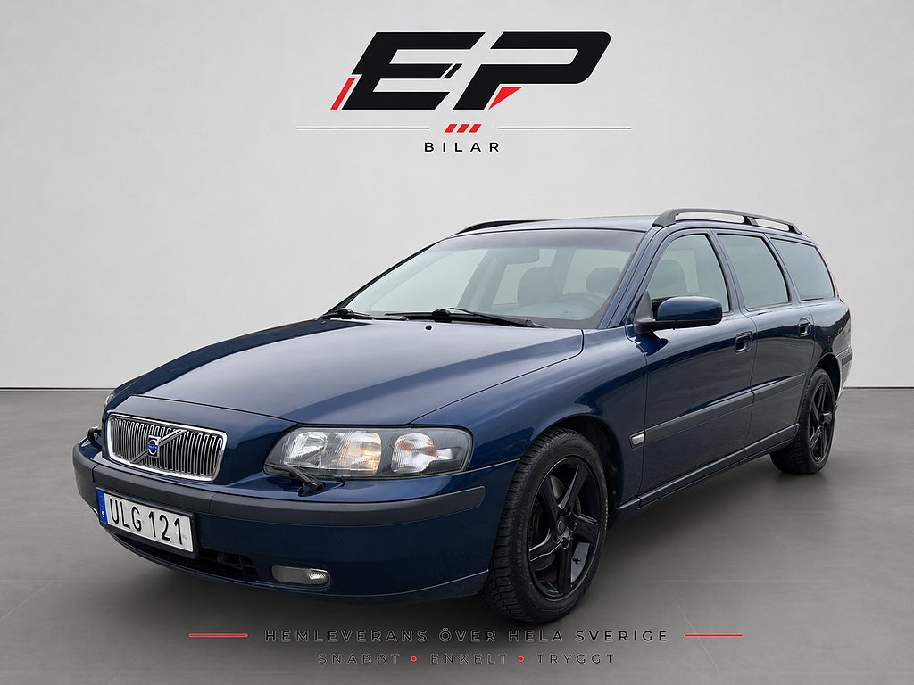 Volvo V70 2.5T Business Euro 4|Dragkrok|Kamrembytt|210hk|0%Ränta