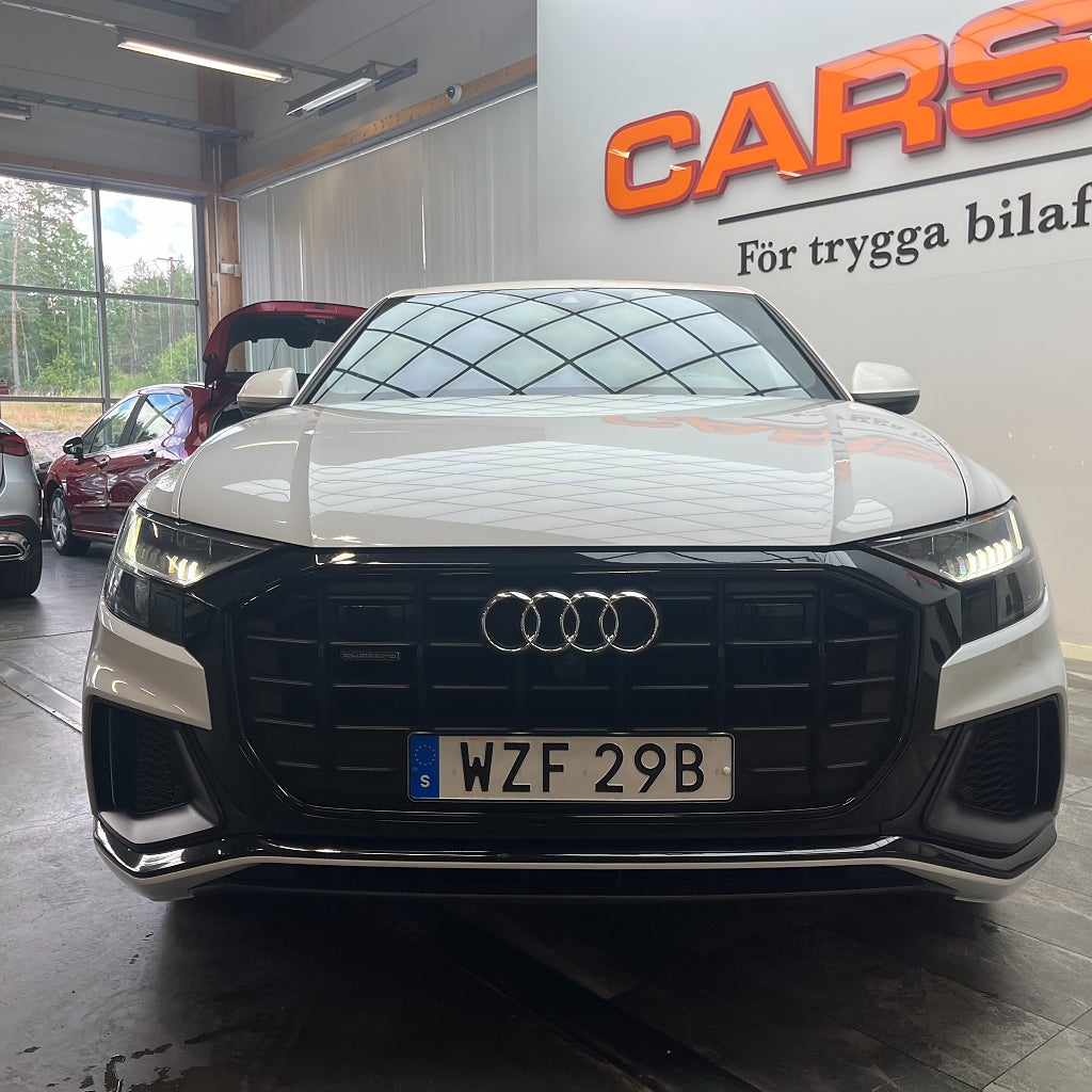 Audi Q8 4,99% 50 TDI Q S Line B&O Matrix 360° Luftfjädring Pano