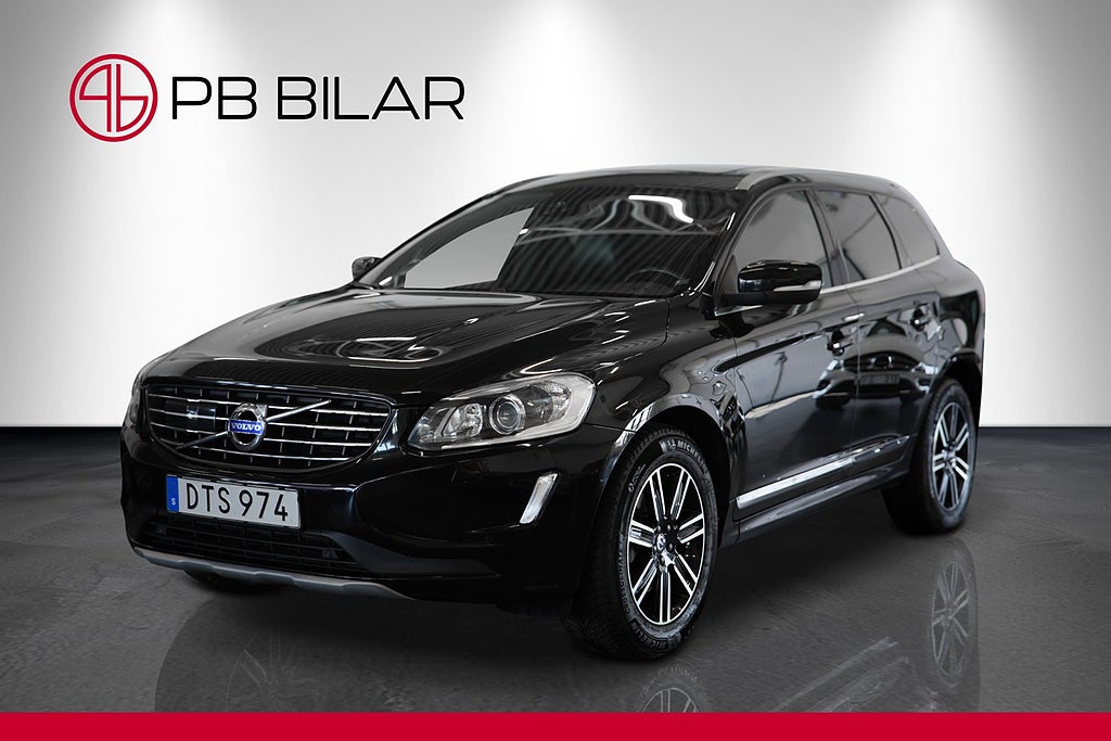 Volvo XC60 D4 AWD Classic Summum Pano Läder B-kam Drag VOC BLIS