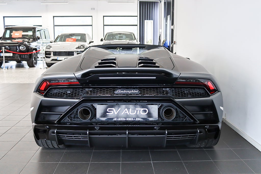 Lamborghini Huracán Evo Spyder LP-640-4 AWD 640hk