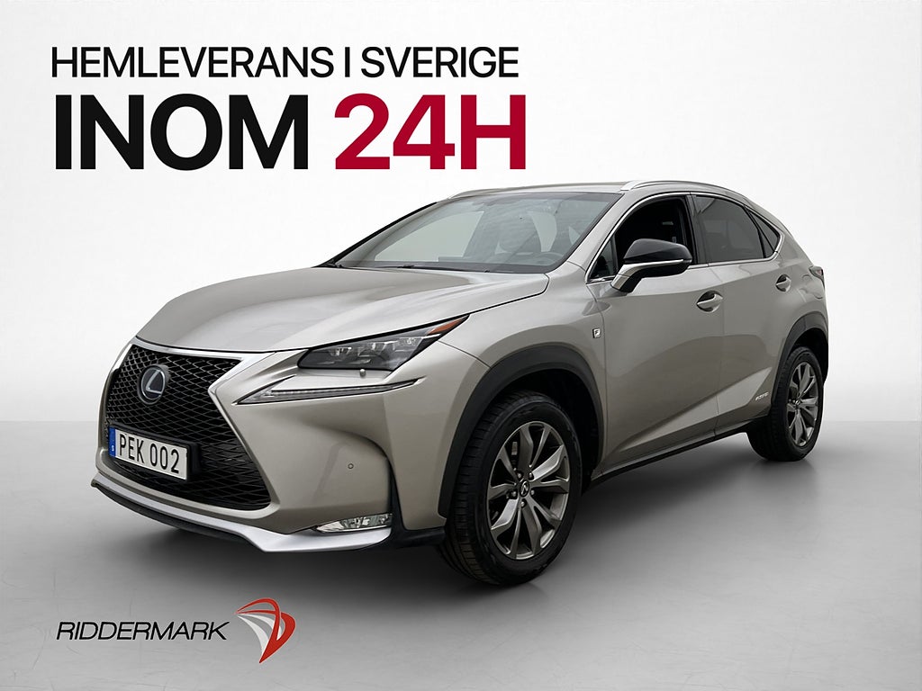 Lexus NX 300h 197hk AWD F-Sport Kamera Skinn Rattvärme