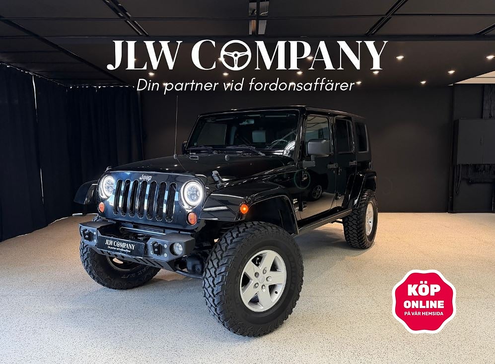 Jeep Wrangler Unlimited 3.8 V6 4X4 I  35" Däck I Falken Offroad I LED