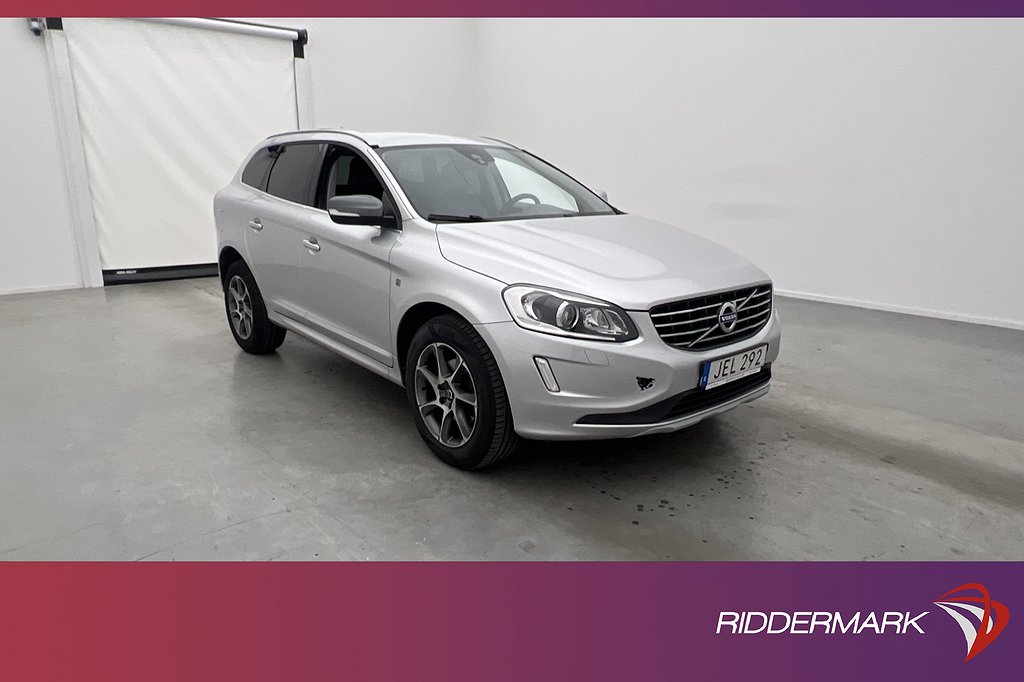 Volvo XC60 D4 AWD Ocean Race VOC D-Värm Skinn Sensorer Navi