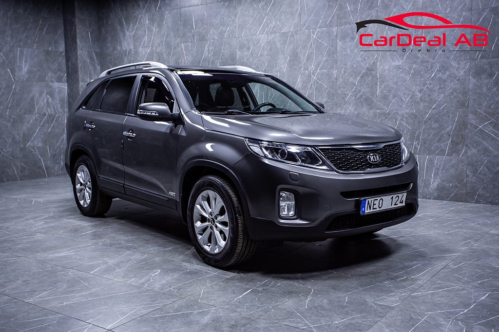 Kia Sorento 2.2 CRDi 4WD 7-Sits Pano Kamera Skinn Navi Drag