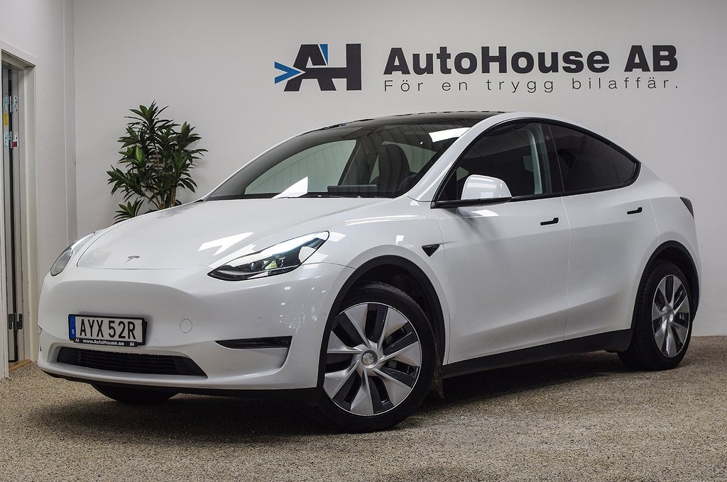 Tesla Model Y Long Range AWD Ryzen Garanti Svensksåld