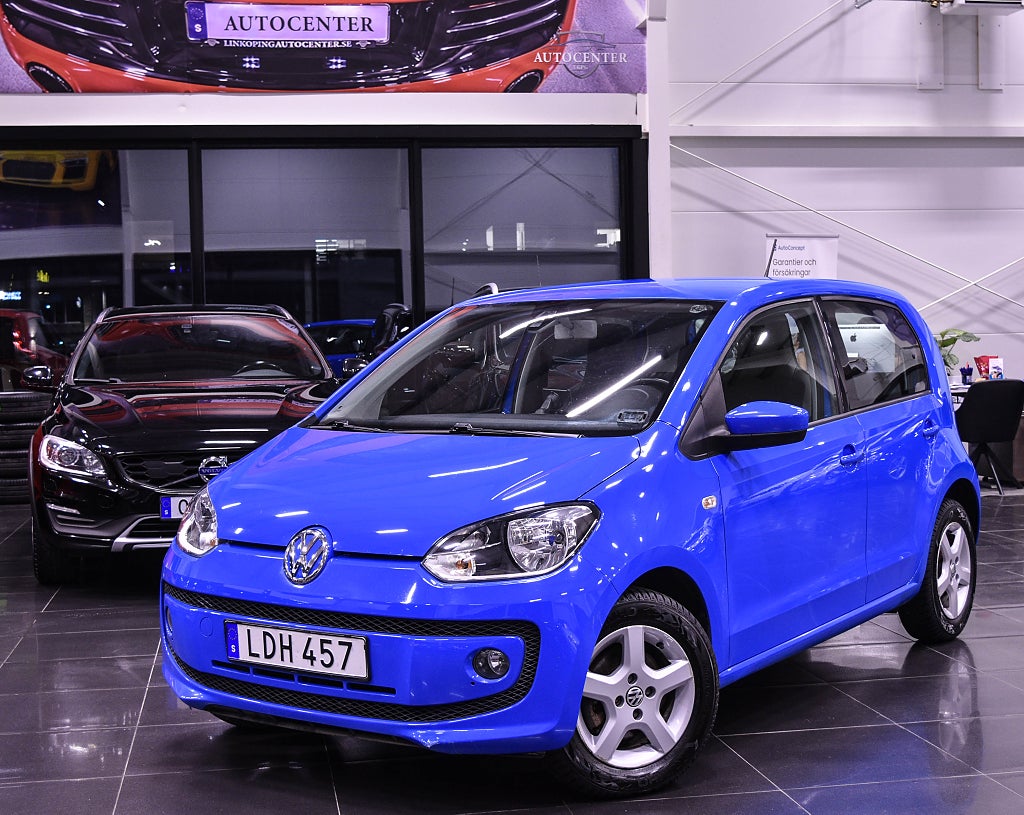 Volkswagen UP! 5-dörrar 1.0 MPI high up! Kamrem bytt|Navi|Bluetooth