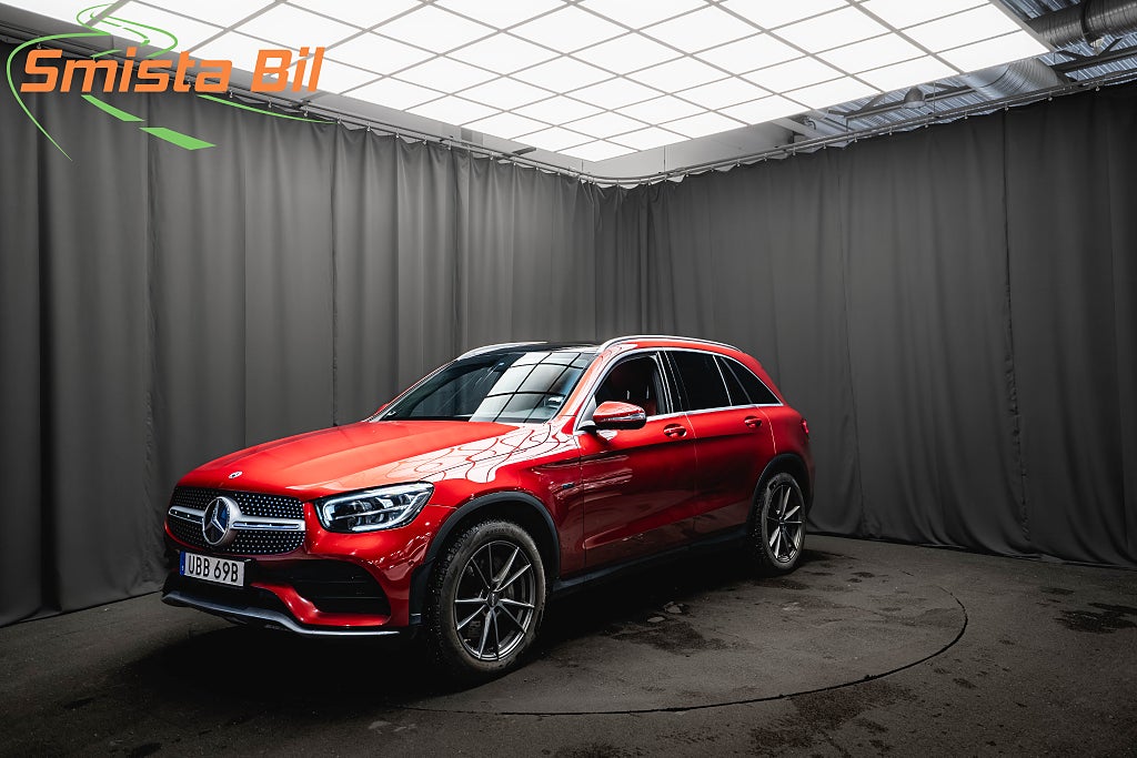 Mercedes-Benz GLC 300 e 4M AMG PANO LUFT DRAG 360° ELSTOL MINNE LÄDER 