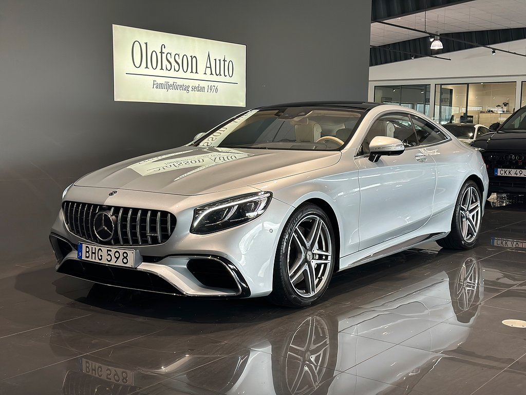 Mercedes-Benz S 63 AMG 4MATIC+ Coupé 612hk Faclift 