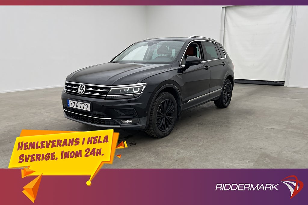 Volkswagen Tiguan 2.0 TDI 4M 190hk Panorama Cockpit Värmare