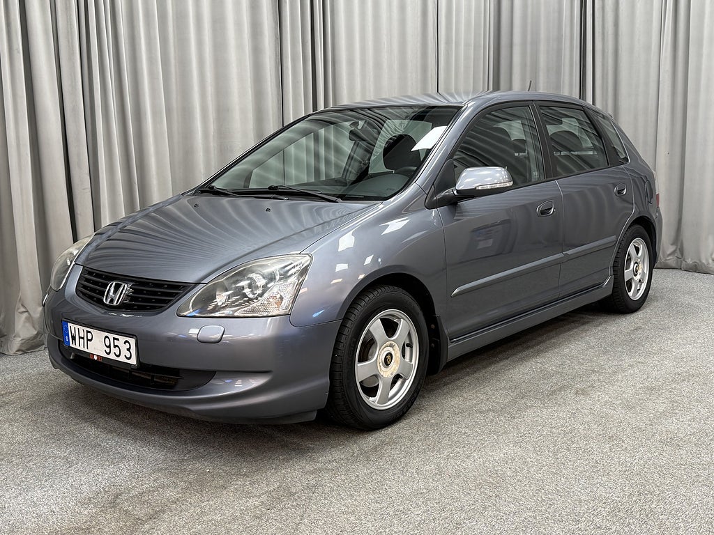 Honda Civic 1,6 110HK 5-D Välservad/Kamrem Bytt/Bes/2 Brukare