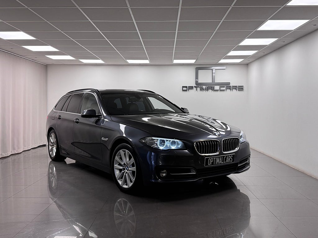 BMW 520 D xDrive Touring Läder Drag Rattvärme PDC Svensksåld