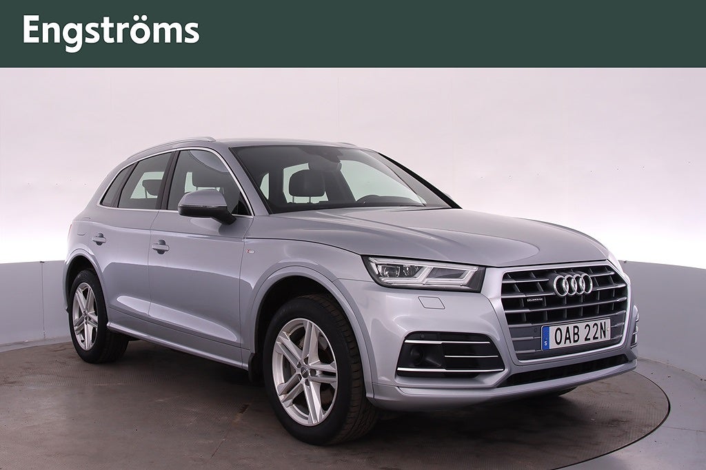 Audi Q5 TDI 190Hk S-LINE Alpin/Backkamera/Rattvärme