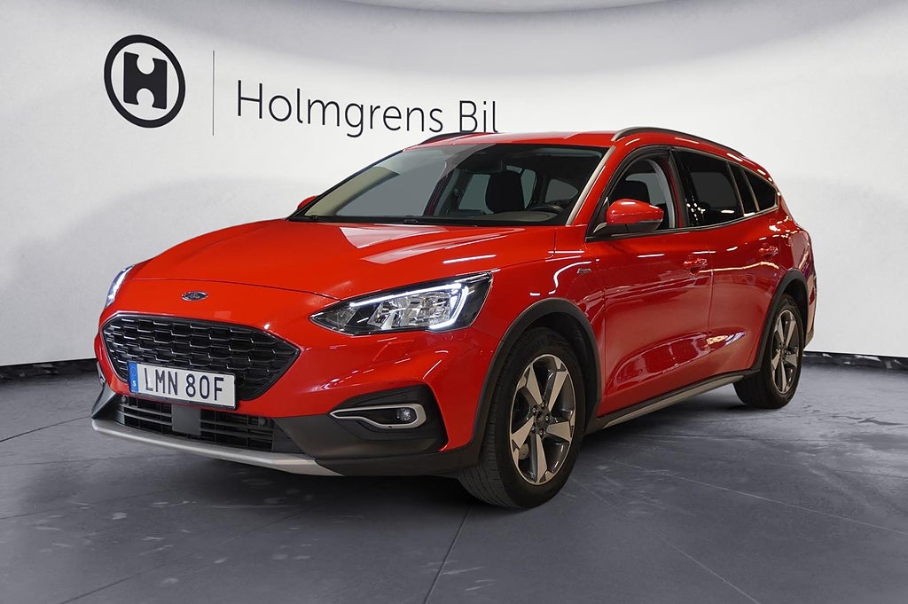 Ford Focus Active Kombi 1.0 EcoBoost Hybrid Manuell, 125hk Backkamera